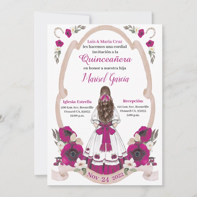 Purple  Quinceanera Charra, Rancho Charro Western (Framsida)