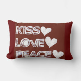 Purple rectangular cushion / Coussin rectangle Lumbarkudde