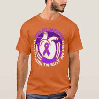 Purple Ribbon Overdose Awareness Shirt Miss Daught T