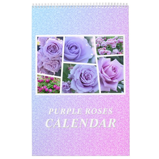 Purple Roses Calendar (Type-B)  Kalender (Omslag)