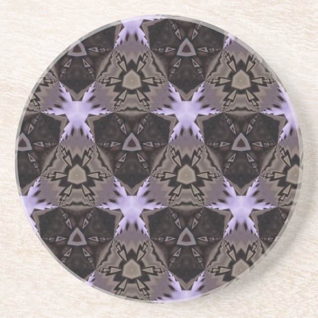 Purple Stars Berg-och-dal-bana Underlägg (Framsidan)