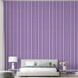 Purple Striped Wallpaper