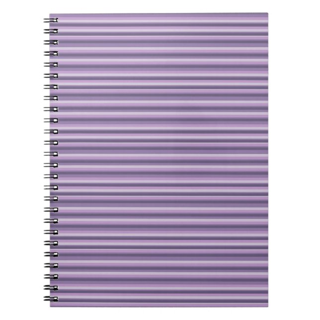 Purple stripes anteckningsbok (Framsidan)