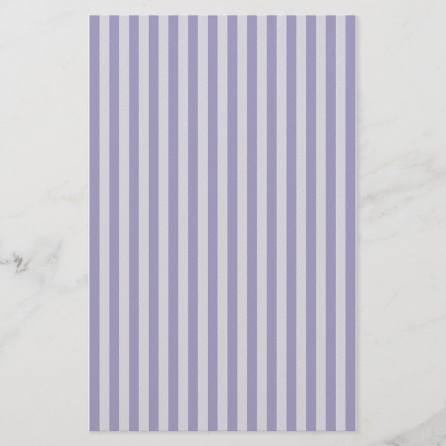 Purple Stripes Seamless Pattern Brevpapper (Framsida)
