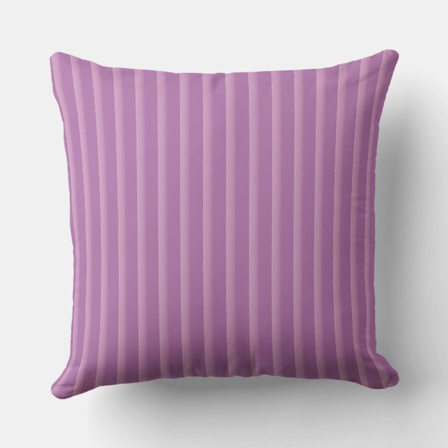 purple strips throw pillow kudde (Baksida)