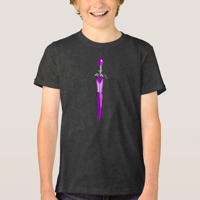 Purple Sword  T Shirt (Framsida)