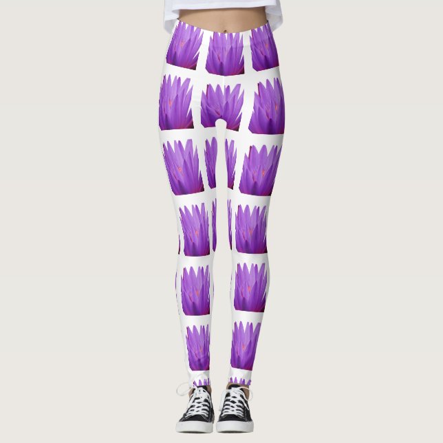 Purple Tulip Leggings (Framsida)