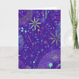 Purple Twilight Party Kort