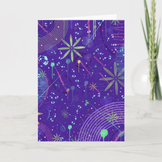 Purple Twilight Party Kort