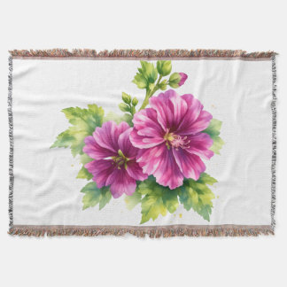 Purple Watercolor Flower Illustration  Filt
