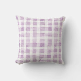Purple White Stripes Baby Shower Kudde