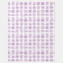 Purple White Stripes  Fleecefilt