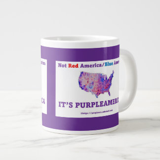 PurpleAmerica Jumbo Coffee Mugg