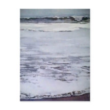 purpleoceanvåg VeniceBeach vykort