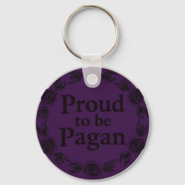 PurplePaganPride Nyckelring