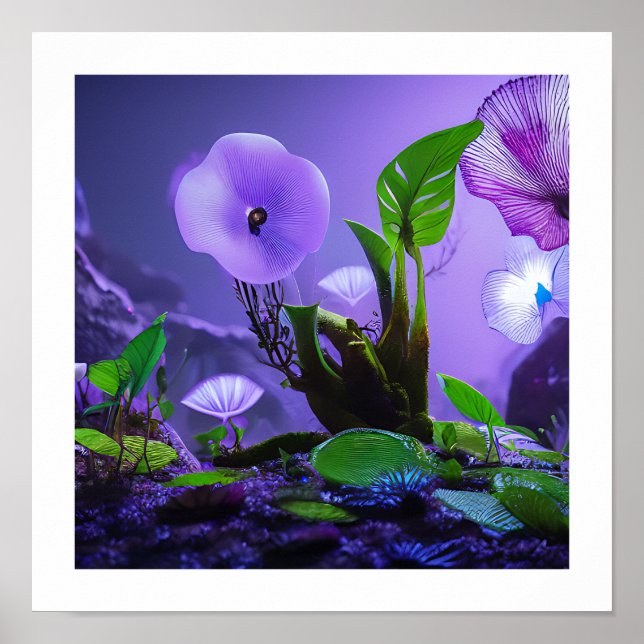 Purples Romance  Poster (Framsidan)