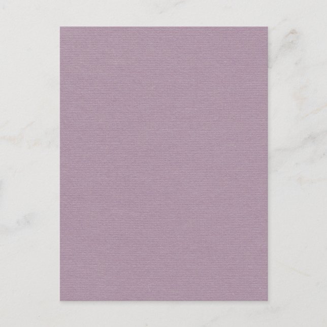 PurpleSolidPaper-LJUSET GÖR LILA SOLID FÄRG BA Vykort (Framsida)