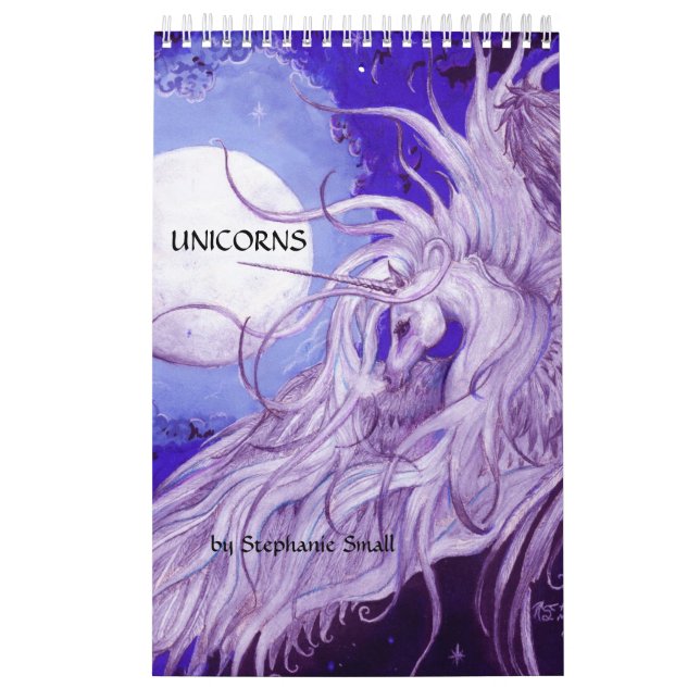 PurpleUnicorn Horse Pony Cute Kärlek Best Equine Kalender (Omslag)