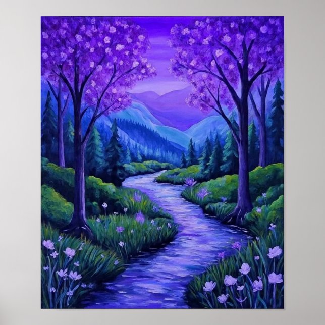 PurpleVibes Poster (Framsidan)