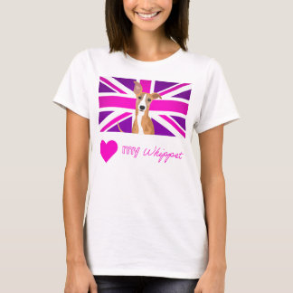 PURPLEWHIPPET Basic T Shirt