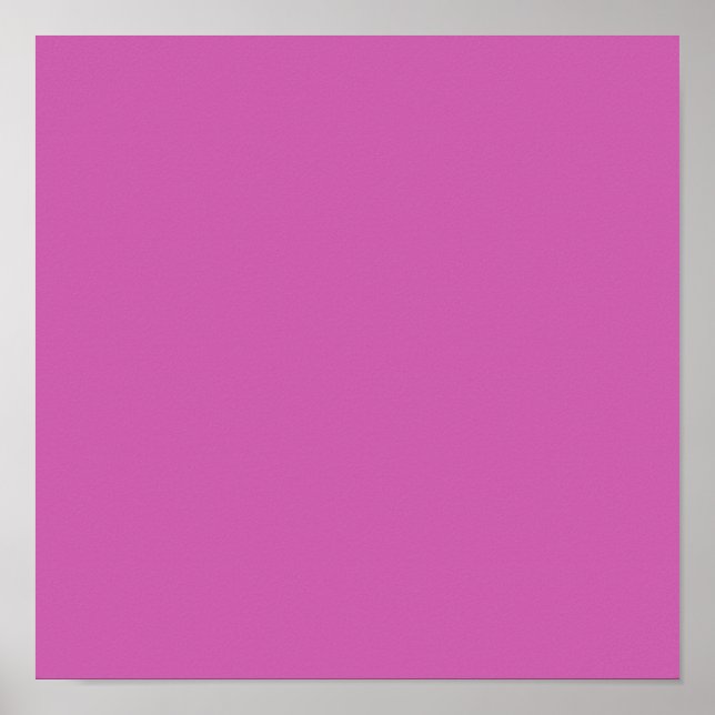 Purplish rosa (solid färg) poster (Framsidan)