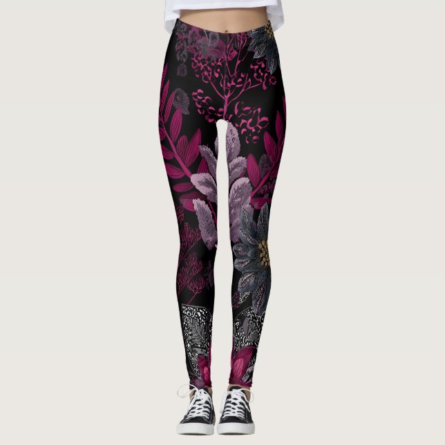 Purpura Leggings (Framsida)