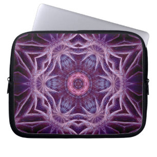 Purpurfärgad anteckningsbok för konst för laptop sleeve