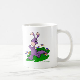 Purpurfärgad Blumaroo marsch till och med den Roo Kaffemugg