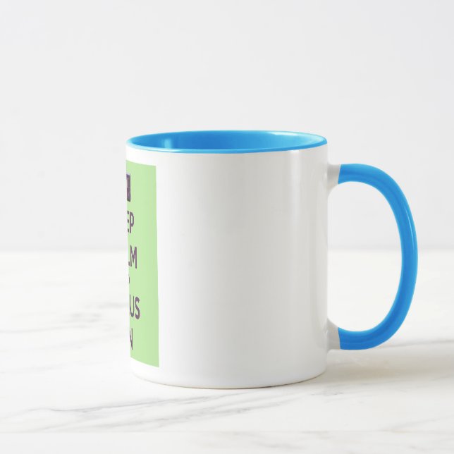Purpurfärgad "Bolus på" muggen Mugg (Höger)
