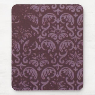Purpurfärgad Brocade Musmatta