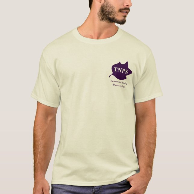 Purpurfärgad Coneflower Tshirt Tee (Framsida)