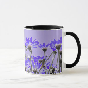 Purpurfärgad daisymugg mugg