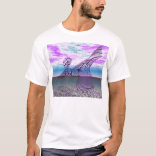 Purpurfärgad dansare - T-skjorta T Shirt