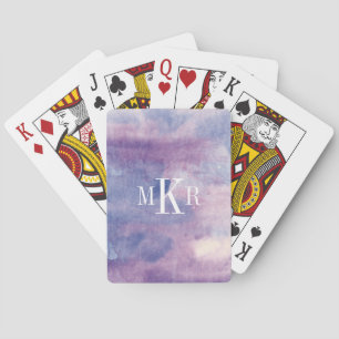 Purpurfärgad dimma II för Monogram   Casinokort