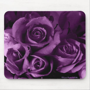 Purpurfärgad Dimma-Mousepad Musmatta