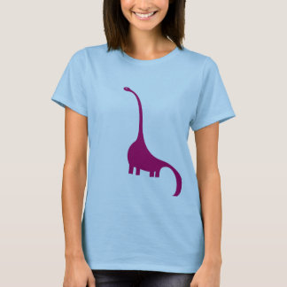 Purpurfärgad Dinosaur T-shirt