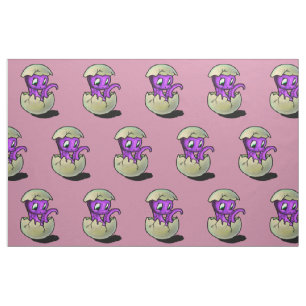 Purpurfärgad DinosaurHatchling Tyg