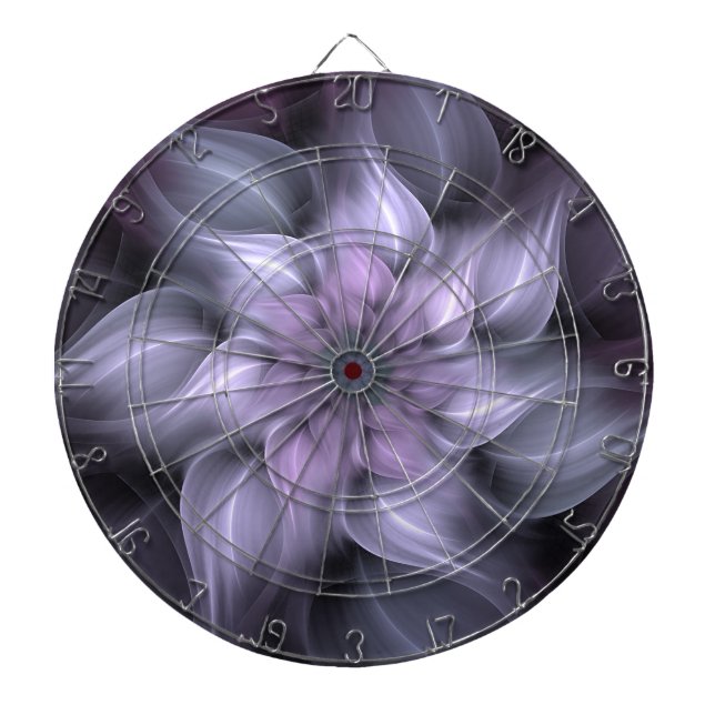 Purpurfärgad Fractal Darttavla (Framsidan)