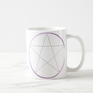Purpurfärgad GelPentacle Kaffemugg