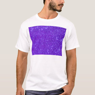 Purpurfärgad gnistraglitteranpassad design ditt t shirt