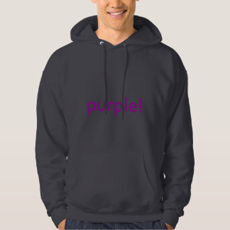 Purpurfärgad Hoodie 2