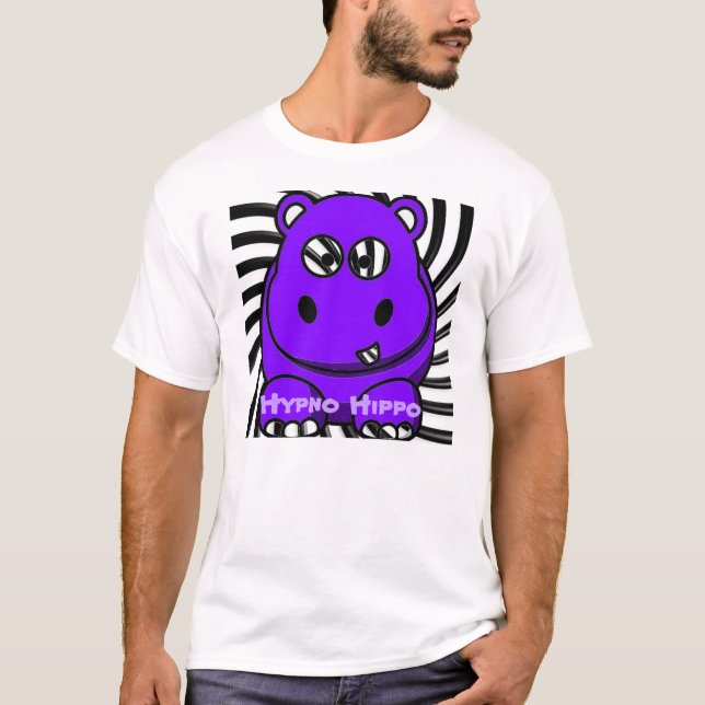 Purpurfärgad Hypno flodhäst Tee (Framsida)