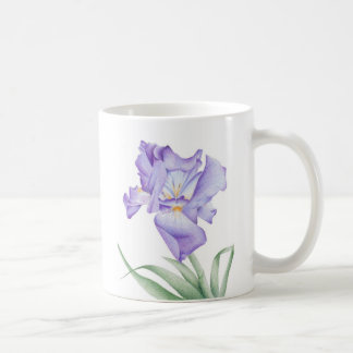 Purpurfärgad Iris Kaffemugg