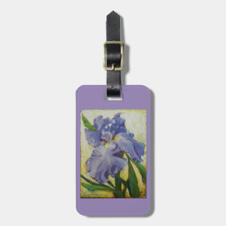 Purpurfärgad Irisbagagehandväska eller Bagagebricka