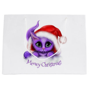 Purpurfärgad kattungeMeowy jul