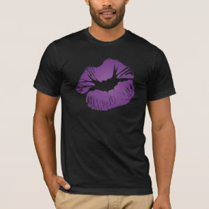 Purpurfärgad läppar tee