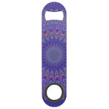 Purpurfärgad mandala