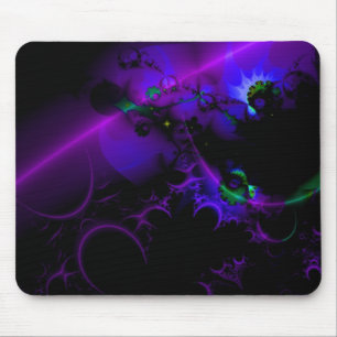 Purpurfärgad månecoola Mousepad Musmatta