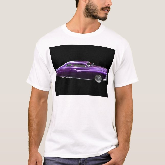 Purpurfärgad Mercury T-shirt (Framsida)