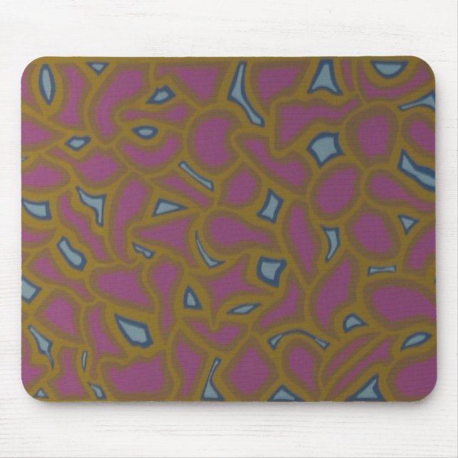 purpurfärgad miami vicemousepad musmatta (Framsidan)